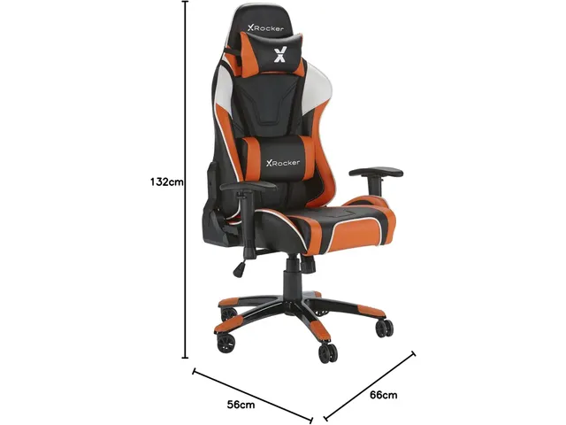 Xrocker Agility Gaming Stoel Oranje