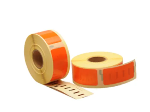 Dymo Compatible Label Oranje 11352 25x54mm