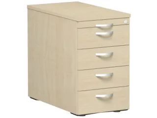 Ladenblok Hxbxd 720x430x800mm 1 Pennenlade 4 Laden Bladdecor Esdoorn - 2