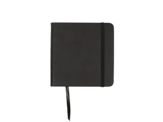 Schetsboek Kangaro 12x12cm zwart PU hardcover 80 blad 140 grams roomwi - 5