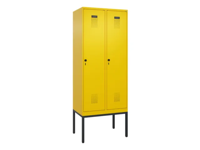 locker voor scheiding van kleding,HxBxD 2120x800x500mm,2vak