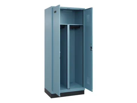 PBM-locker,HxBxD 1950x800x500mm,2vak,vak B 400mm,cil.-slot
