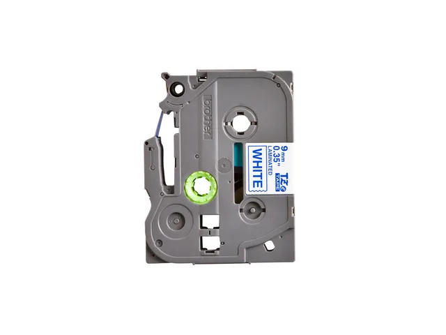Ruban de lettrage Brother P-Touch TZe-223 standard 9mm bleu sur blanc