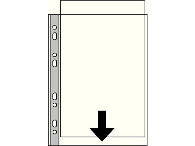 Showtas Esselte 55231 Standaard A3 PP 0.09mm 11-gaats 50 stuks