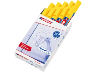 Edding 385 Flipchart effect marker Geel - 6