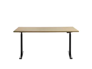 Elektrisch ihv bureau,HxBxD 700-1200x1600x800mm,blad esdoorn - 1