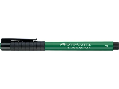 Tekenstift Pitt Artist Pen Brush 264 Phthalo Groen Donker