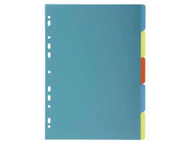 Tabbladen PP FOREVER A4 5 tabs ass