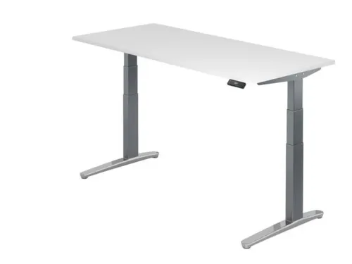 Elektrisch in hgte vst. zit-sta-bureau,HxBxD 650-1290x1800x800mm