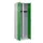 locker voor scheiding van kleding,HxBxD 1850x600x500mm,2vak
