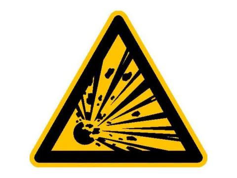 Waarschuwingsbord,V. Binnen/Buiten