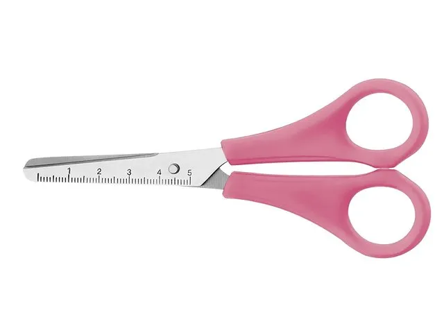 Schaar Westcott Kids 13cm ronde punt RH roze