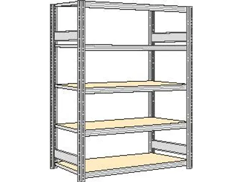 magazijnstelling,grondveld,HxBxD 2000x1751x526mm,vakl. 250kg
