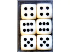 Dobbelstenen 6 stuks