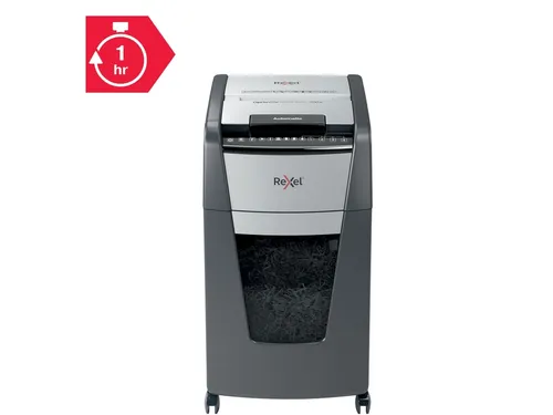 Papiervernietiger Rexel Optimum Auto+ 300X P-4 snippers 4x26mm