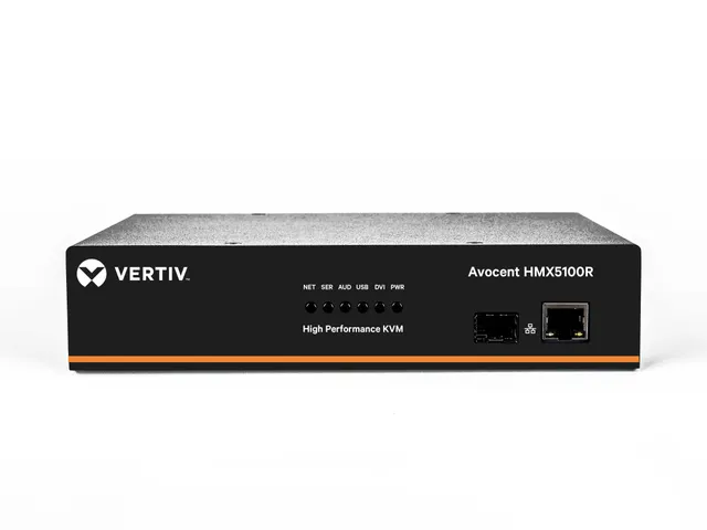 Avocent HMX de Vertiv RX DVI-D simple, USB, audio, récepteur SFP, UE