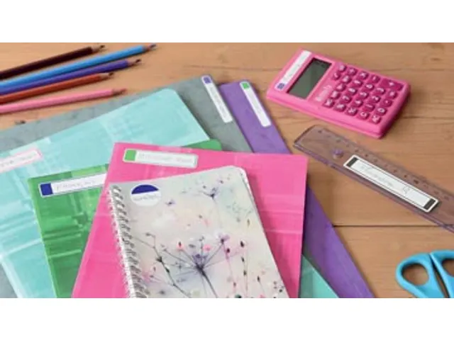 Lamineer Etiket Fluo Assorti 24 stuks