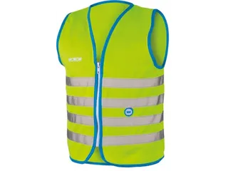 Fun Jacket Reflecterend Fluohesje Kind Groen Medium - 2