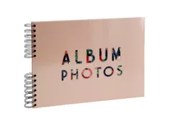Fotoalb spi 50p.zw 3 2x22cm TROPICAL roze