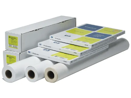 Plotterpapier Hp C 6030 C 914mmx30.5m 130 Gram Heavyweith Coated