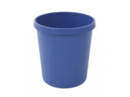 Ronde Papierbak 18 Liter Blauw