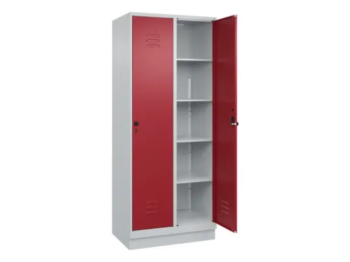 wasgoedverdeelkast,HxBxD 1950x800x500mm,vak B 400mm,draaigrendel