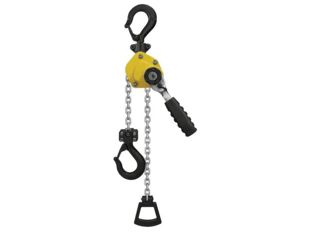 Mini Rateltakel Lastketting 1.5m Treklast 0.25t Gewicht 2.2kg