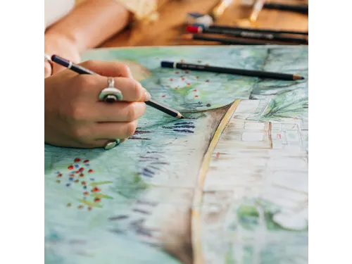 Aquarelpotlood Staedtler Mars Lumograph 12 kleuren