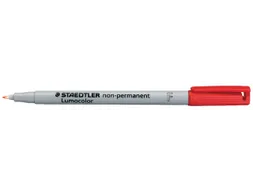 Viltstift Staedtler OHP Lumocolor 316 F Non Permanent Rood 0.6mm