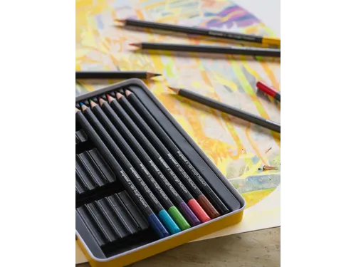 Kleurpotloden Bruynzeel Van Gogh Museum assorti blik à 12 stuks