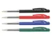 Balpen Bic M10 medium assorti blister à 4 stuks