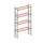 palletstelling,grondveld,HxBxD 5500x2700x800mm,vakl. 1500kg