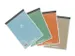 Bloc-notes Aurora A5 ligné 100 feuilles 60g assorti