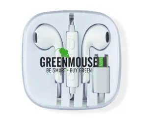 Oortelefoon GreenMouse USB-C blister - 2