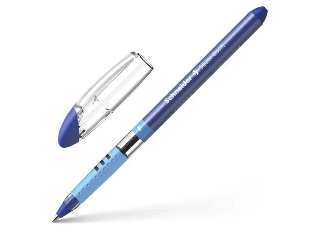 Balpen Schneider Slider Basic F 0,3mm blauw