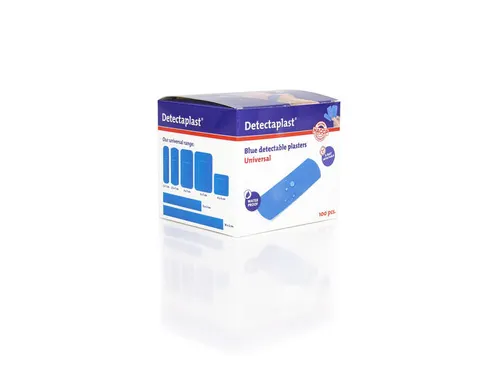 Detectaplast 8560 Pleister Waterafstotend X-Ray blauw 25x72mm 100 St.