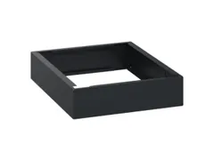 sokkel,HxBxD 100x400x500mm,kunststof,RAL7021,meerprijs