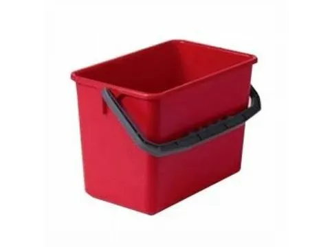 Ecolab Emmer Werkwagen 6 liter Rood
