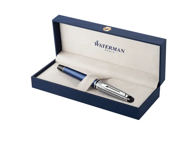 Vulpen Waterman Expert metallic Blue CT fijn