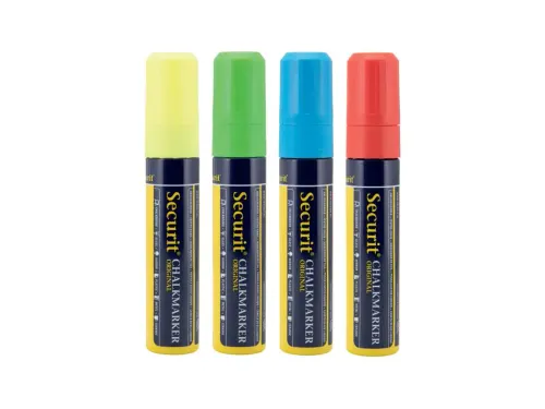 Krijtstift Securit Sma-720 Blok Assorti 7-15mm Blister à 4st