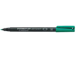 Viltstift Staedtler OHP Lumocolor 317 Medium 1.0mm Groen