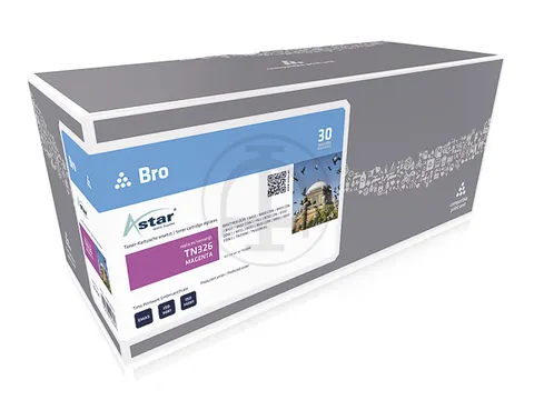 AS12326 Astar Brother TN326M HLL toner magenta rebuilt 3500pagina's
