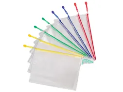 Opbergtas Djois met rits A4 assorti