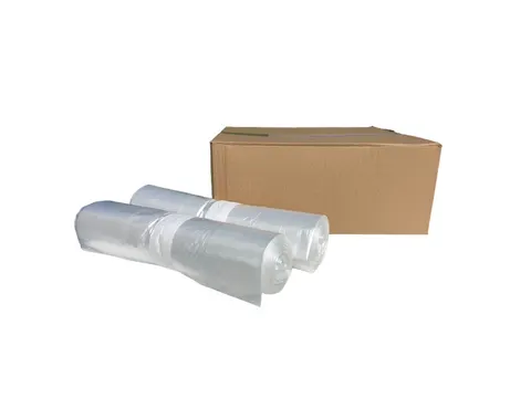 Afvalzak LDPE 65/25x140cm Transparant 240 Liter Kliko 12x20 Stuks