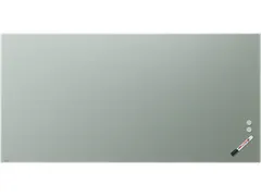 Mat Glasbord 100x200cm Sage Green rechte hoeken