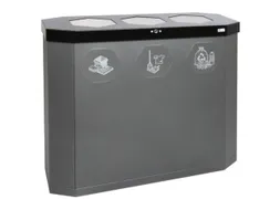 afvalverzamelstation,3x45l,HxBxD 830x950x355mm,3opening(en)