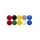 Magneet MAUL Solid 38mm 2500gr assorti 10 stuks