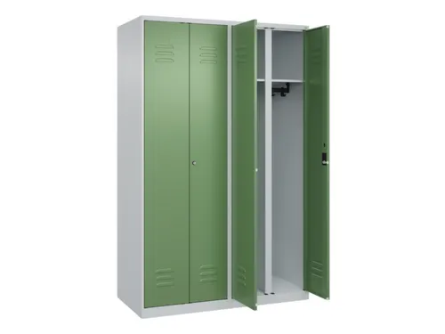 locker voor scheiding van kleding,HxBxD 1850x1200x500mm,4vak
