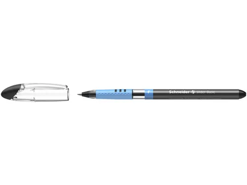 Balpen Schneider Slider Basic F 0,3mm zwart