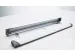 Flip-over klem Design Wit 70cm Geboord